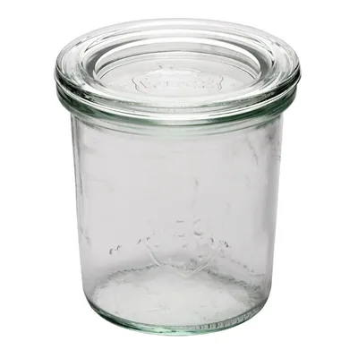 Produktbild von APS-Germany Weck-Gläser mit Deckel, 12er Set, Behälter, Rund, 0,14 l, Transparent, Glas, Glas