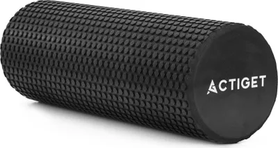 Produktbild von ACTIGET Fitnessroller zur Körpermassage, Schaummassagegerät, Softroller - schwarz