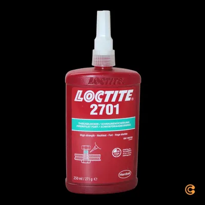 Produktbild von Loctite Typ 2701 Schraubensicherung Sicherung Schraube Hochfest Verchromte 250ml