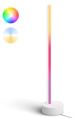 Productafbeelding van Tafellamp Backlight Hue Gradient - 12W - White and Color 55cm wit