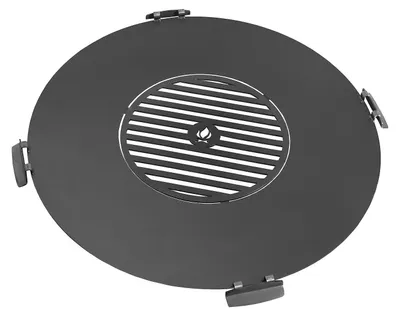 Zdjęcie produktu dla CookKing Płyta grillowa z rusztem do grillowania z 4 uchwytami-82 cm