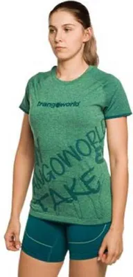 Produktbild von Trangoworld Visker Kurzarm-t-shirt Grün L Frau Grün L
