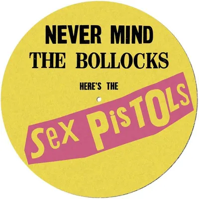 Produktbild von Sex Pistols Plattenteller auflage Record Slip Mat