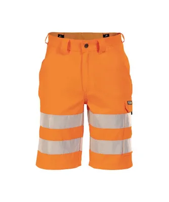 Obrázok produktu pre DASSY® Idaho šortky s vysokou viditeľnosťou NEONORANGE veľkosť 53 dĺžka: STANDARD