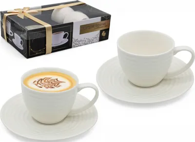 Obrázek produktu pro Šapo 220ml porcelán sada 2ks WHITE LINE