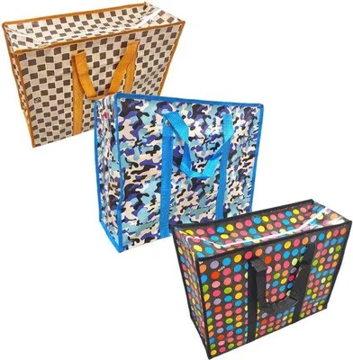Immagine prodotto di Sacchetti impermeabili - Sacchetti resistenti allo strappo, richiudibili, per riporre vestiti, giocattoli e biancheria da letto (3 pezzi)