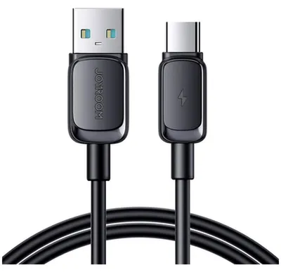 Produktbild von Kabel S-AC027A14 USB auf USB C / 3A/ 1,2m (schwarz)