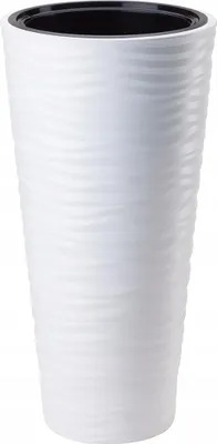 Produktbild von Blumentopf SAHARA SLIM WEISS 35 x 68 cm
