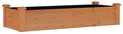 Obrázek produktu pro Vyvýšený záhon z masivního smrkového dřeva, rozměry 120 x 45 x 25 cm