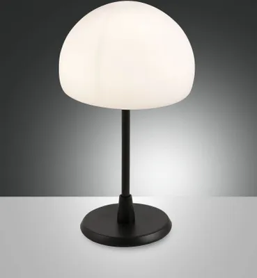 Produktbild von Fabas Luce Tischleuchte Gaia G9 Ø150mm Warmweiß Schwarz dimmbar