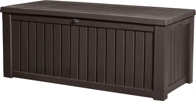 Produktbild von Geräumige Kissenbox Braun - 570L Abschließbar mit Schneller Montage