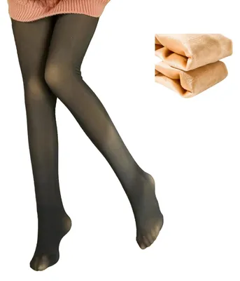 Produktbild von Thermoleggings für Mädchen – Weiche, schwarze, formstabile Leggings aus 200g Material, geeignet für Kinder im Alter von 9-12 Jahren