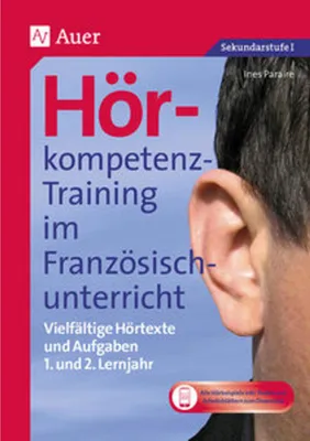 Produktbild von Hörkompetenz-Training im Französischunterricht 1-2