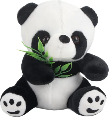 Produktbild von Entzückender süßer Pandabär, Stofftier, weiche Plüschpuppe, Weihnachtsgeschenk, Spielzeug für Kinder