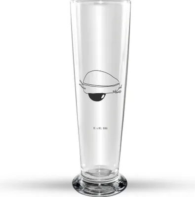Produktbild von Mr. & Mrs. Panda Bierglas Avocado Yoga - Transparent - Geschenk, Haha, Hilfe, Trinkglas, Glasbecher, Sport, Humor, Bauch, Bierbecher, Bier Glas, Veggie, Glasbierglas