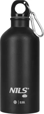 Image de Bouteille de randonnée en acier inoxydable NILS Camp NC3801 noir 500 ml
