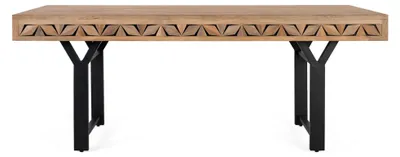 Immagine prodotto di Tavolo da pranzo Mysore in legno di mango, 76 cm x 200 cm x 100 cm Giner y Colomer