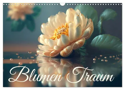 Produktbild von Blumen Traum (Wandkalender 2027 DIN A3 quer), CALVENDO Monatskalender