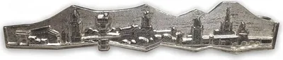Produktbild von Krawattenspange - Sterlingsilber - Motiv Hainich