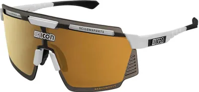 Produktbild von Scicon Aerowatt Sonnenbrille Golden Clear/CAT0 + Multimirror Bronze/CAT3 Golden Clear/CAT0 + Multimirror Bronze/CAT3