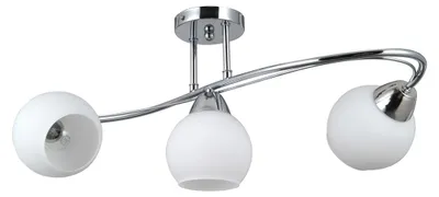 Zdjęcie produktu dla Lampa sufitowa BEVIO chromowana 3xE27x40W metal wym:25x58x42cm IP20 Italux