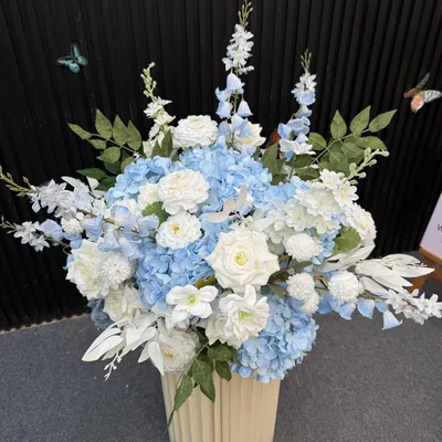 Imagen del producto de Esferas de rosas artificiales para bodas y decoración, 70 cm