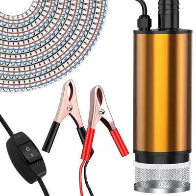Produktbild von Elektrische Mini Pumpe 12V, Tauchpumpe Absaugpumpe für Diesel, Öl und Wasser, Dieselpumpe Ölpumpe Wasserpumpe Kraftstoffpumpe, Ölabsaugpumpe, Retoo