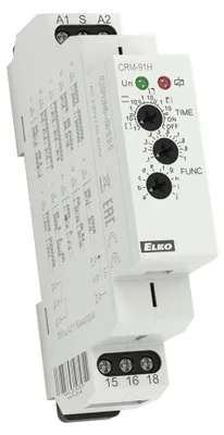 Zdjęcie produktu dla CB Elektro Przekaźnik czasowy CRM-91H/UNI AC/DC 12-240 V (ELKO)