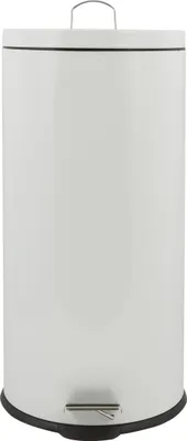 Produktbild von MSV Bad/Toiletten-Treteimer - weis - 30 Liter - 29 x 63 cm