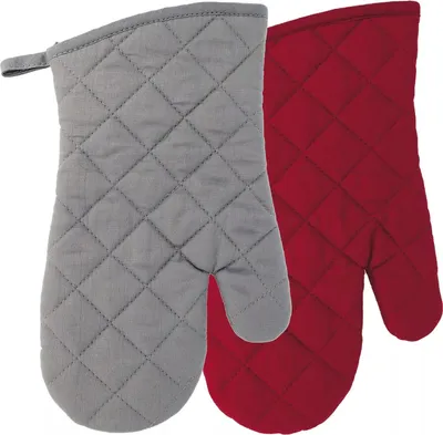 Produktbild von METALTEX 239507002 Ofenhandschuh Farbig sortiert in grau oder bordeaux / Grillhandschuh