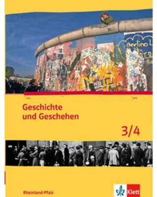 Obrázek produktu pro Geschichte und Geschehen für Rheinland-Pfalz. Schülerbuch 3/4