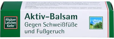 Produktbild von Allgäuer Latschenkiefer Aktiv-Balsam gegen Schweißfüße und Fußgeruch, 50 ml Creme