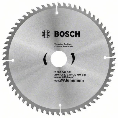 Immagine prodotto di Lama circolare Bosch Eco per alluminio 210x30x2,6/1,8 z64