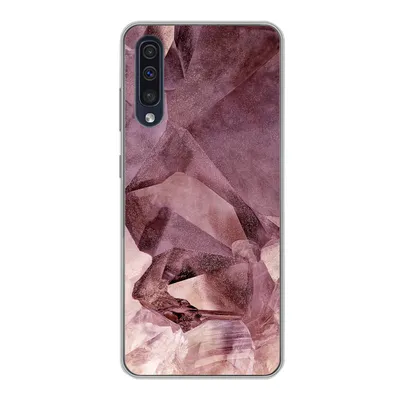 Produktbild von MuchoWow® Handyhülle Schutzhülle Hülle für Samsung Galaxy A30s Kristalle - Natursteine - Edelsteine und Mineralien Silikon Softcase Handy Hülle - Karteninhaber