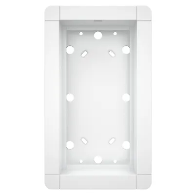 Produktbild von Ritto Portier Rahmen AP 2fach 1883220 silber