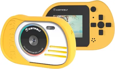Obrázok produktu pre KIDYWOLF KIDYCAM, Detský digitálny fotoaparát, 3 rok / roky, Žltá