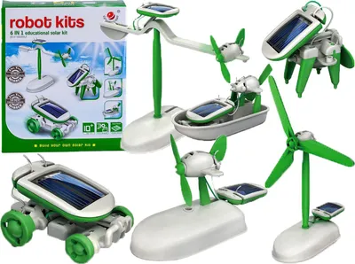 Obrázek produktu pro Tg60706 Solární Robot 6V1 Solární Roboti Kreativní Vzdělávací Sada