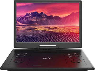 Produktbild von BOIFUN 15.7" Tragbarer DVD Player mit 14.1" Groß HD Schwenkbildschirm CD Player