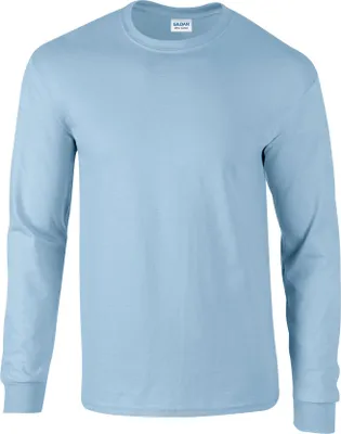 Produktbild von Gildan - T-Shirt für Herren/Damen Uni Langärmlig FK2670 (M) (Hellblau)