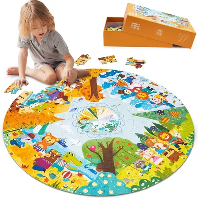 Produktbild von Bodenpuzzle mit 88 Teilen für Kinder ab 3 Jahren