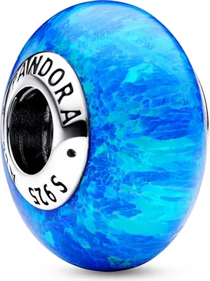 Produktbild von Charm Ozean von PANDORA aus 925er Silber und Opal, synth.