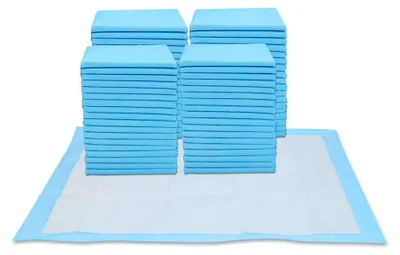 Zdjęcie produktu dla Peviasot, 150 sztuk, podkładki dla psów, 45x60 cm, maty treningowe dla szczeniąt, jednorazowe, chłonne maty do załatwiania się