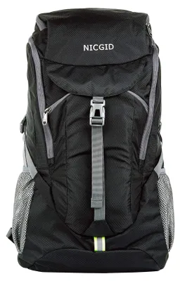 Produktbild von Rucksack 50 L, wasserdicht, faltbar, für Camping, schwarz