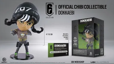 Produktbild von Ubisoft Six Collection - Dokkaebi, Sammelfigur, Videospiel
