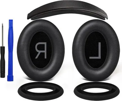 Productafbeelding van Vervangingskit voor Bose QuietComfort 45 en 35 Hoofdtelefoons met Oorkussens, Hoofdband en Siliconen Beschermhoezen