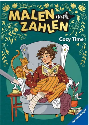 Obrázek produktu pro Ravensburger Book Creativity Malování podle čísel Cozy Time 48855