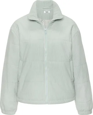 Produktbild von Buffalo Cordjacke mit Reißverschluss und Eingrifftaschen salbeigrün Größe 38