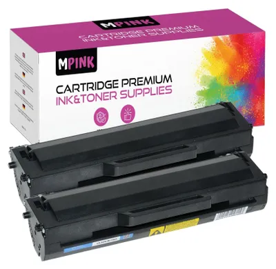 Produktbild von 2x Toner Samsung MLT-D1042S Schwarz ML-1660 1672 1865 SCX-3000 3200 3205W