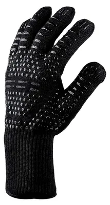 Produktbild von Grill- und Ofenhandschuhe, hitzebeständige feuerfeste Handschuhe, 500 °C hitzebeständig, zum Kochen, Grillen, Backen, Schweißen