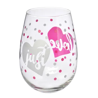 Obrázok produktu pre KROSNO Deco "Just Love" Poháre na Vodu, 1 Kus, 500 ml